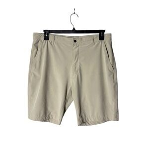 FootJoy Mens Golf Shorts Size 38 Tan Preppy Athleisure Activewear Sporty